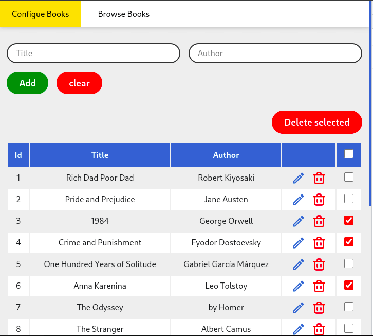 FULL STACK CRUD BOOK APP